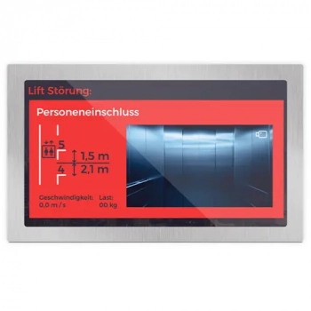 Personeneinschluss in Kabine