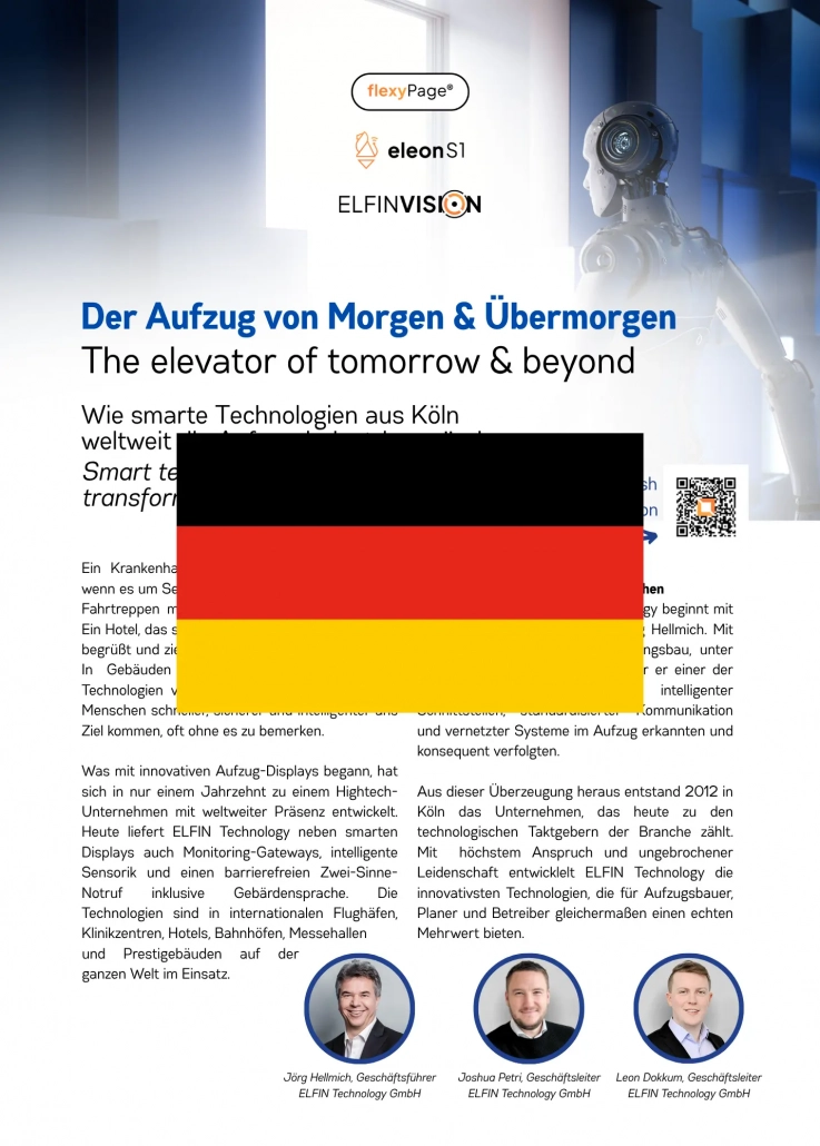 Der Aufzug von Morgen & Übermorgen Der Aufzug von Morgen & Übermorgen - Titelseite