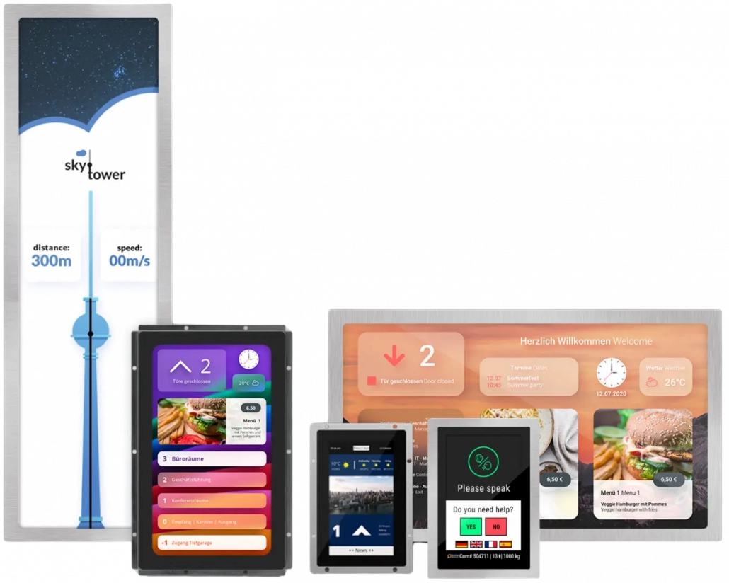 flexyPage Multimedia Displays