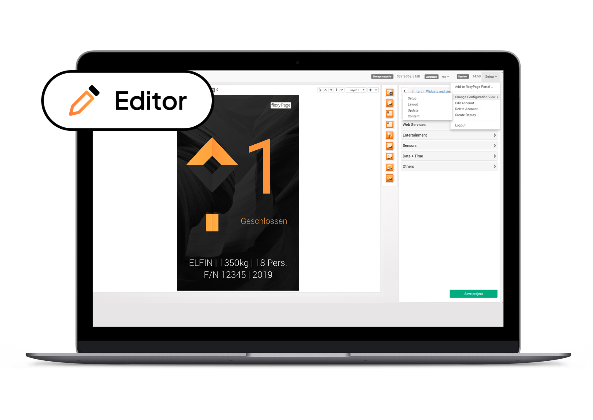 flexyPage Editor