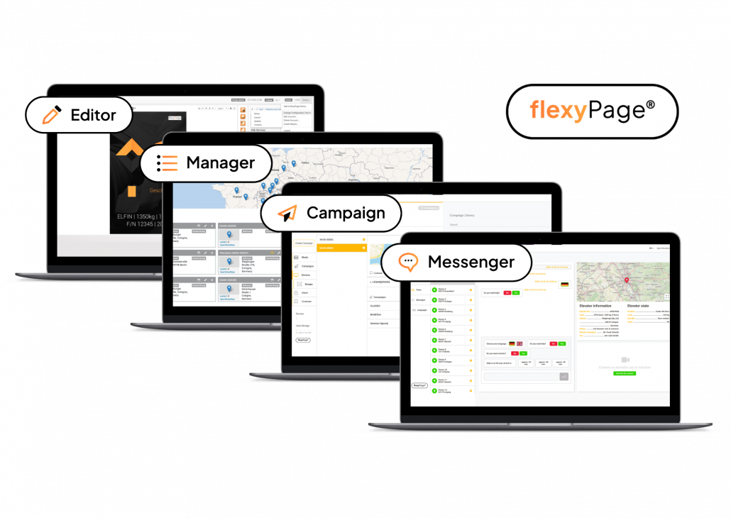 flexyPage Software Suite