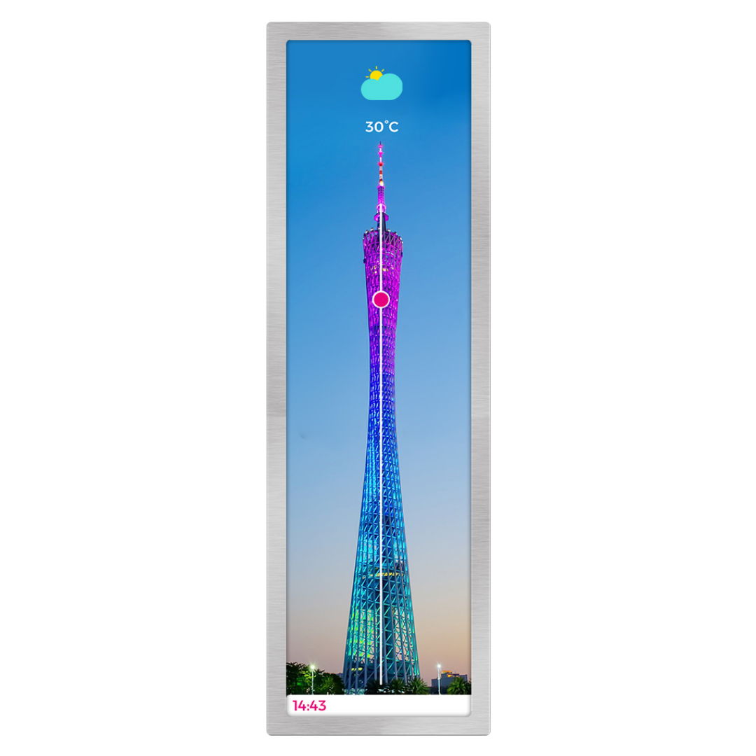 High-rise-turm-display